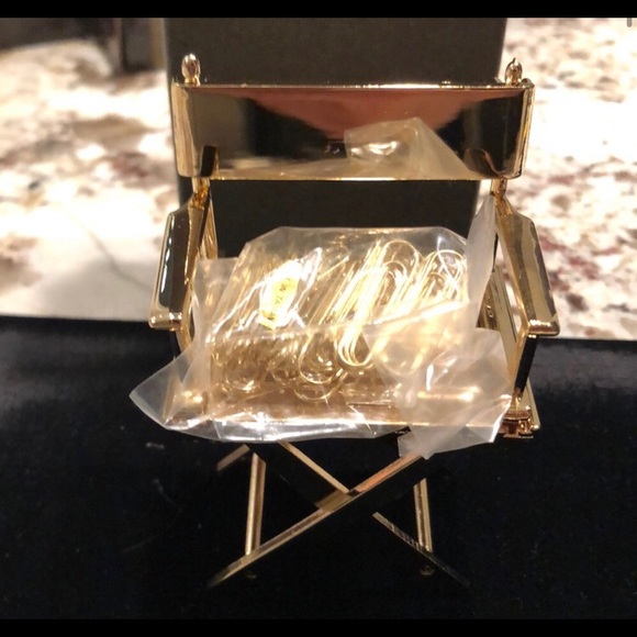 New ambassador gold magnetic paper clip chair - Picture 4 of 16